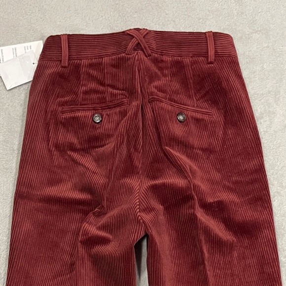 Corduroy Trousers Straight Leg Size XS Long - Picture 7 of 14